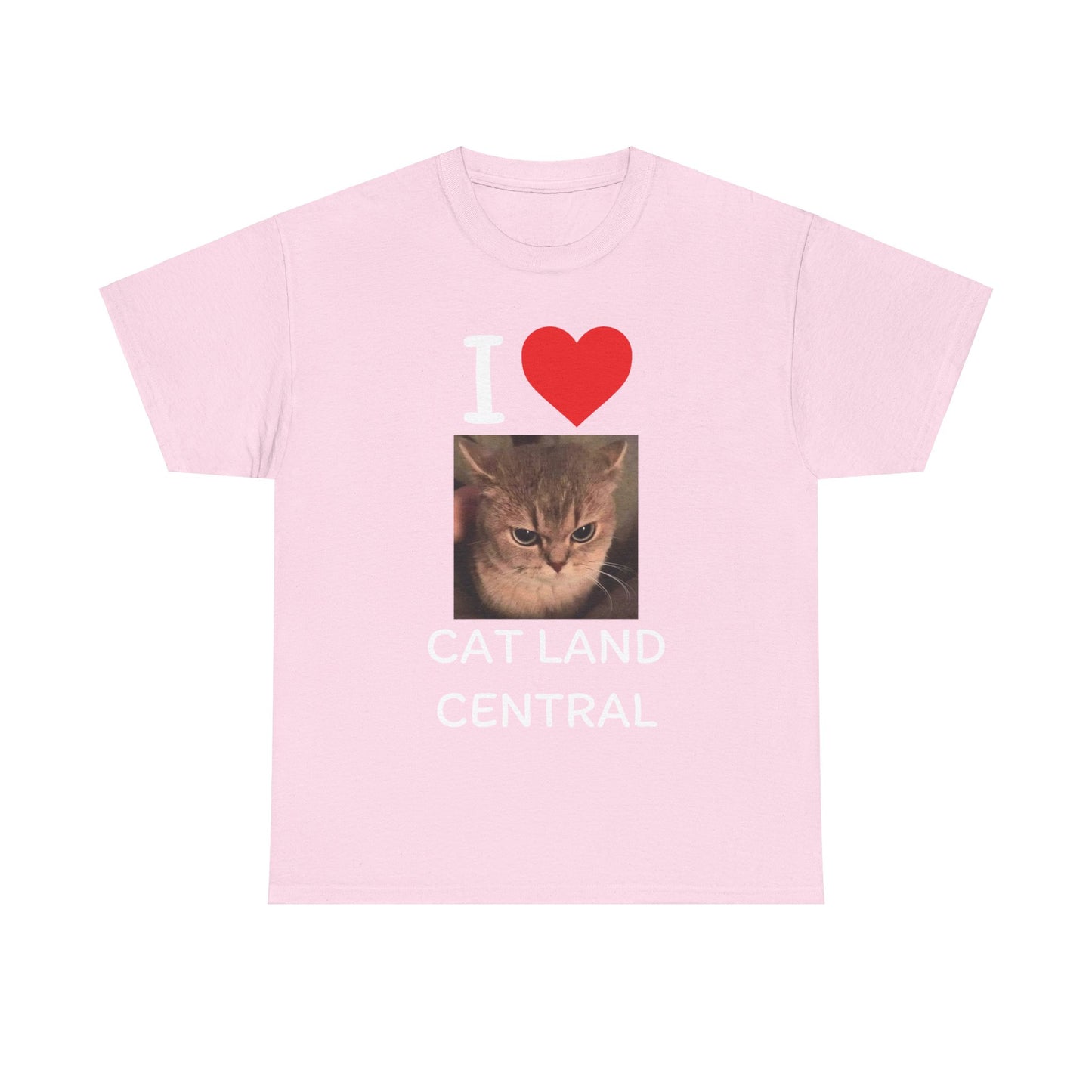 I LOVE CAT LAND CENTRAL T-SHIRT