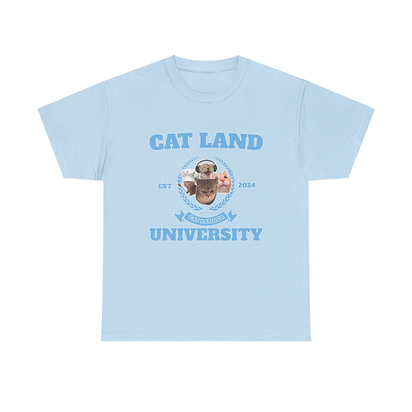 CAT LAND UNIVERSITY T-SHIRT