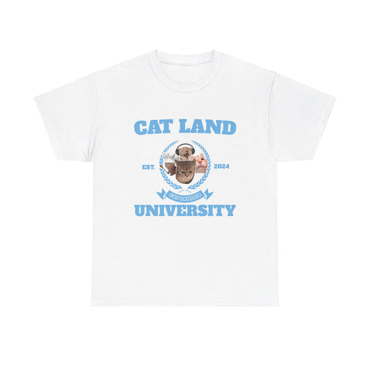 CAT LAND UNIVERSITY T-SHIRT