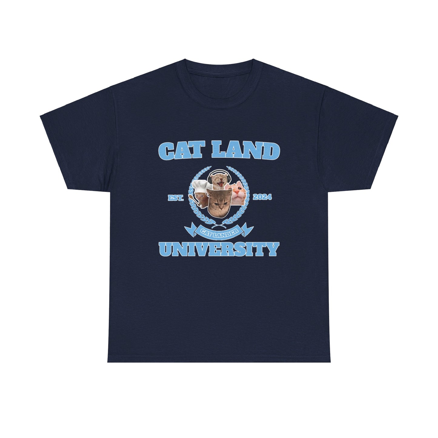 CAT LAND UNIVERSITY T-SHIRT