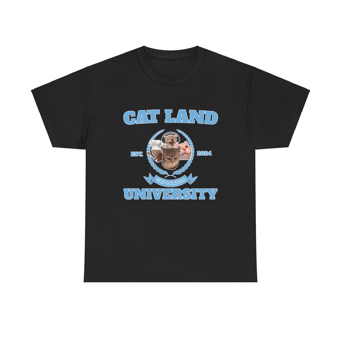 CAT LAND UNIVERSITY T-SHIRT