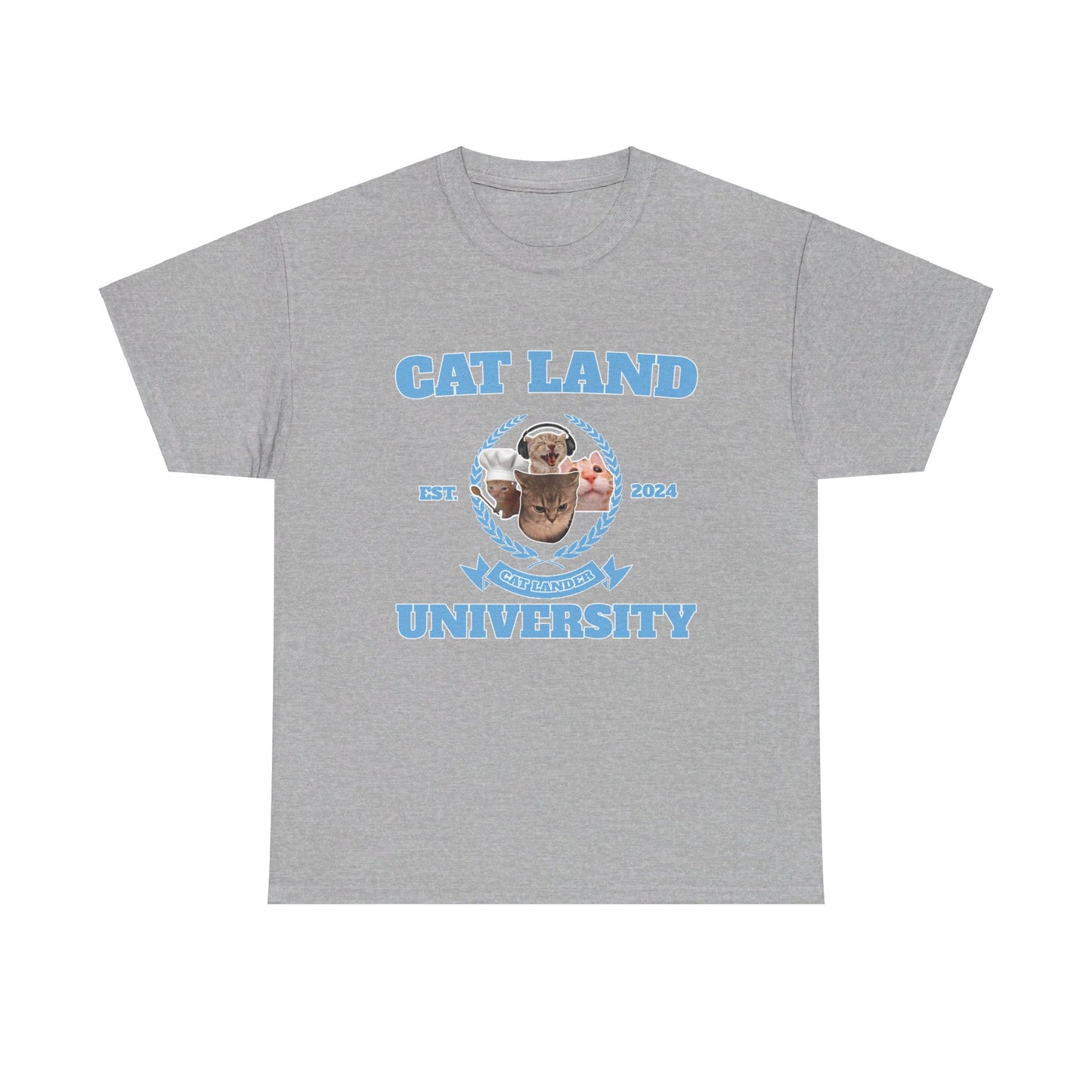 CAT LAND UNIVERSITY T-SHIRT