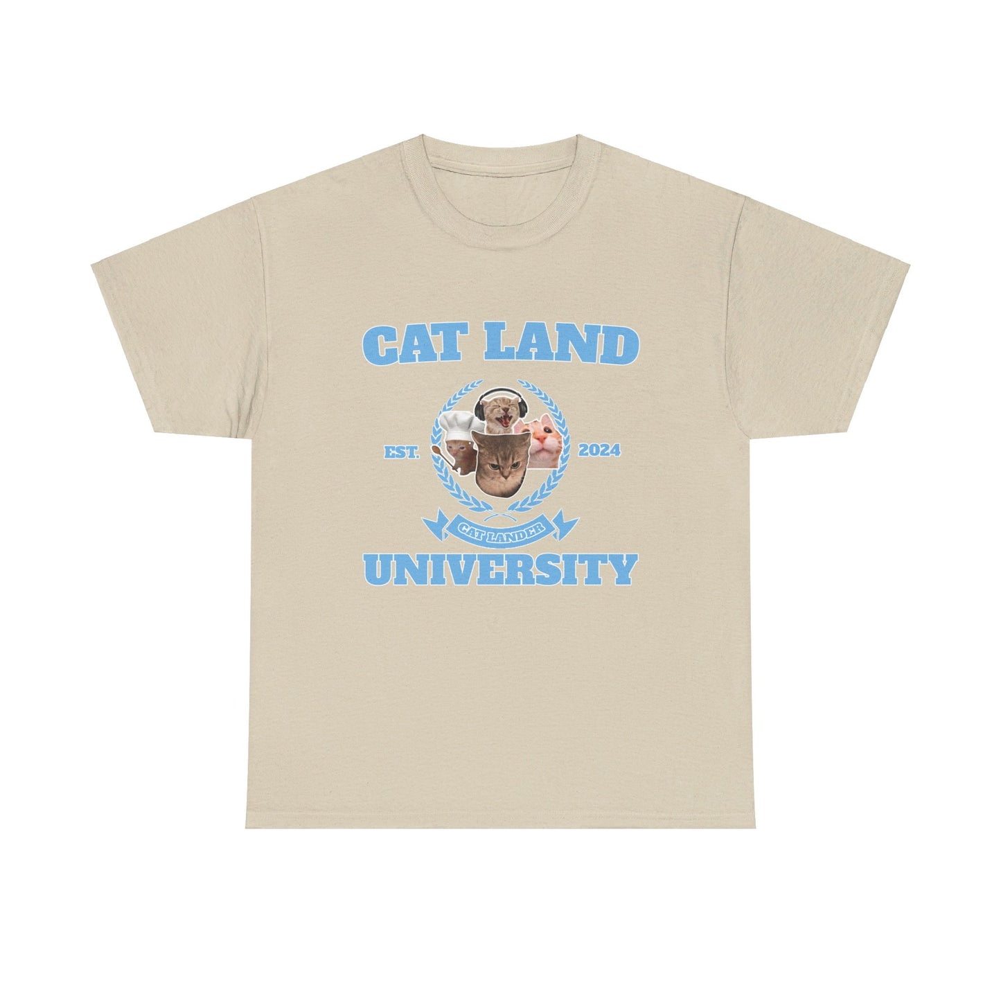 CAT LAND UNIVERSITY T-SHIRT