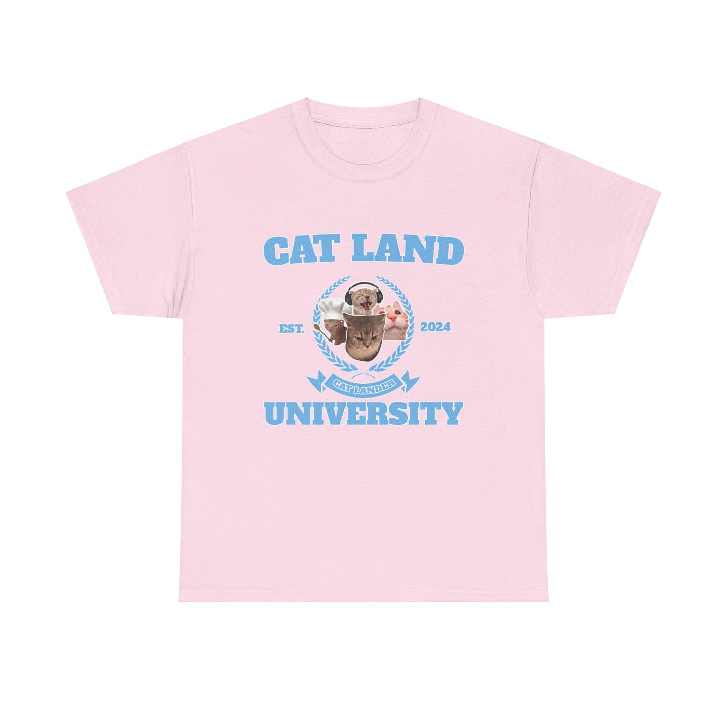 CAT LAND UNIVERSITY T-SHIRT